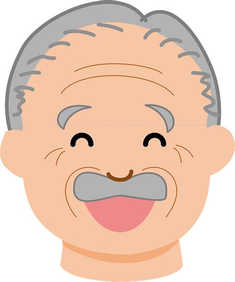 Old Man Is Laughing Clipart Free Download Transparent Png Creazilla