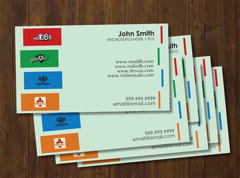 You can also choose from multiple business marketing materials or company swag, which is a great way to get personal. Playful, Modern Business Card Design design for David ...