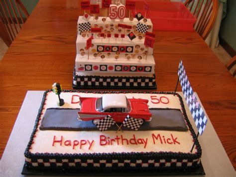 Fifties Drag Racing Cake Racing Cake Cake Dad Party