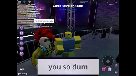 Being An Under Covered Noob In Roblox Rap Battles And Won As A Noob