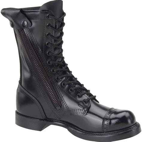 Corcoran Mens Spit Shineable Jump Boots Black Bootbay