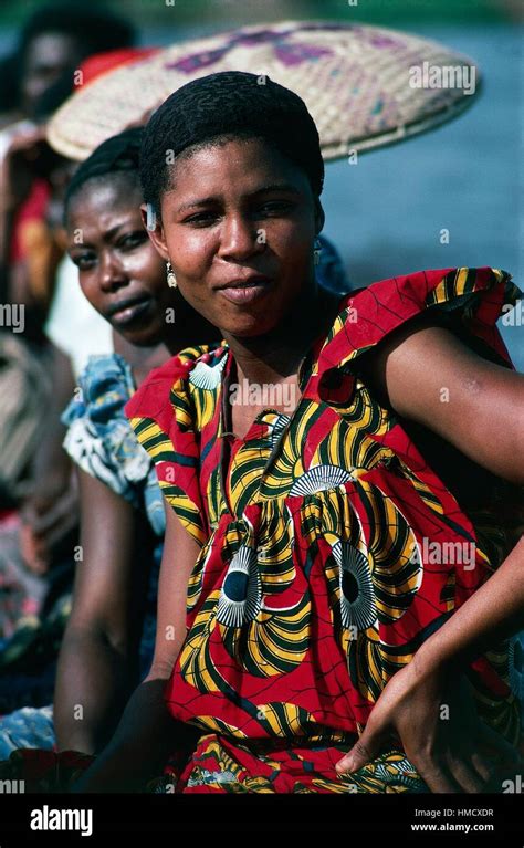 Young Woman Kisangani Democratic Republic Of The Congo Stock Photo