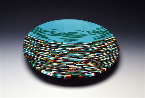 What Lies Beneath Fused Glass Artist Fused Glass Bowl Kiln Formed Glass