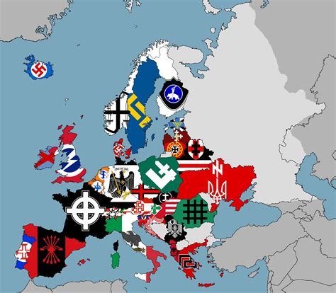 Onlmaps On Twitter Fascist Flags Across Europe Map Maps T