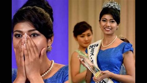 Miss Japan Won By Half Indian Priyanka Yoshikawa Miss World Youtube