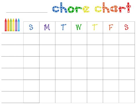 Printable Chore Charts For 3 Kids Tedy Printable Activities