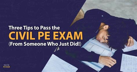 Three Tips To Pass The Civil Pe Exam From Someone Who Just Did Pe Exam Passpoint By Emi