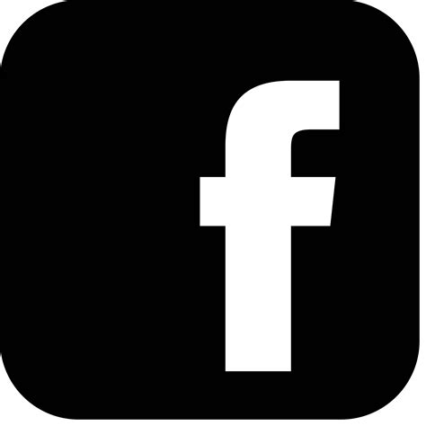 Facebook Icon Black 147221 Free Icons Library