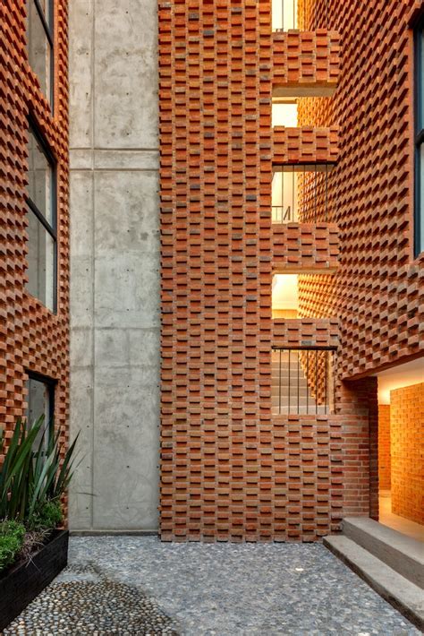 Architectural Details 8 Extruded Brick Façades Architizer Journal