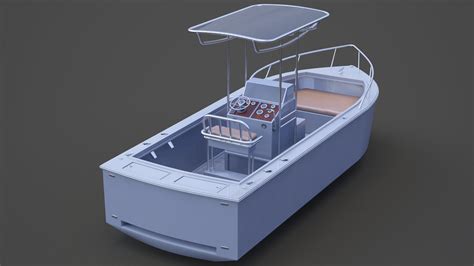 Boat D Model By Sky Dstudios