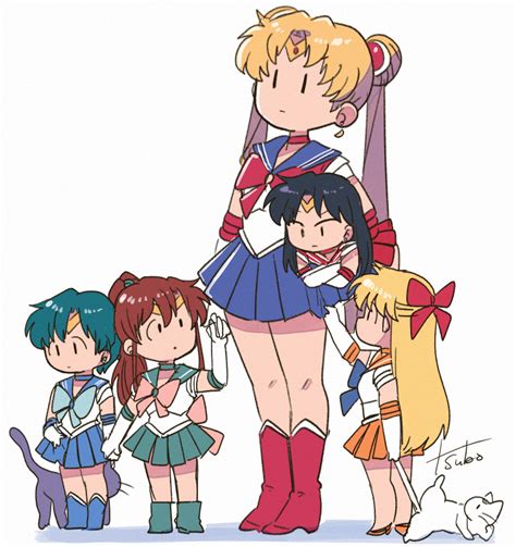 Safebooru 5girls Aino Minako Artemis Sailor Moon Bishoujo Senshi