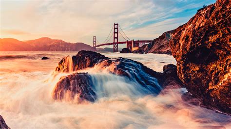 » hd wallpapers for theme: Golden Gate Bridge Landscape 4K Wallpapers | HD Wallpapers ...