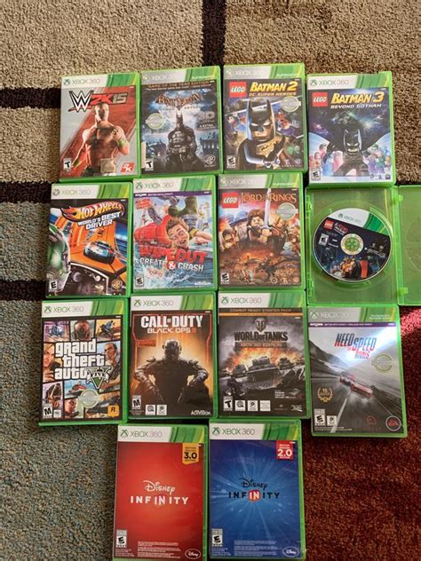 Xbox 360 Games 5 Each Game 14 Games Total Must Take All For Sale