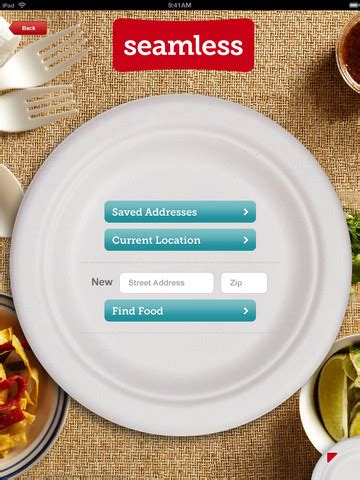 Be part of the seamless community! Seamless Food Delivery and Takeout for iPad Lifestyle