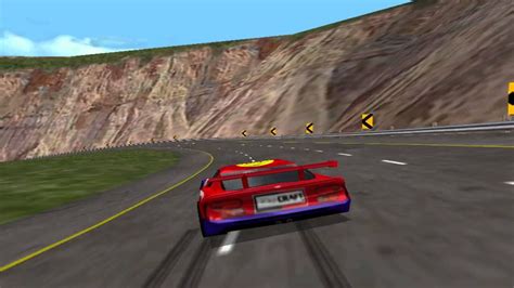 Viper Racing Pc Game 1998 A Lap In Ridge Valley Youtube