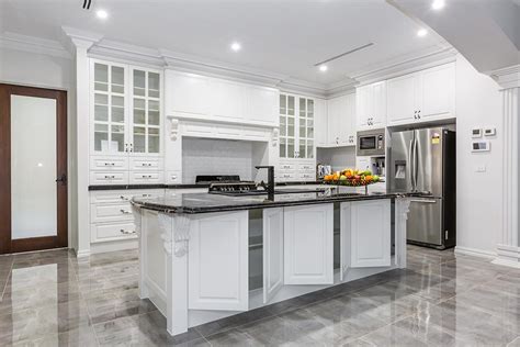 Choose the right combination of features. French Provincial / Country Style - Shiny Kitchens