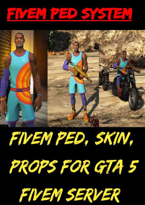 Create Custom Fivem Peds And Props For Gta Fivem Server By David My