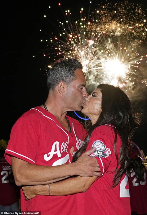 Teresa Giudice And Luis Ruelas Lock Lips At Charity Softball Game Where They Are Joined By A