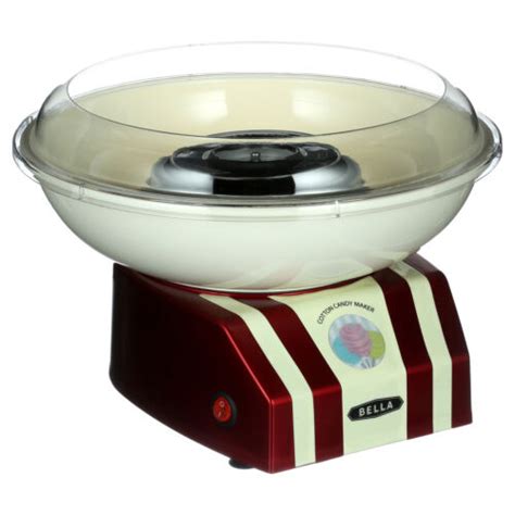 Bella Cotton Candy Maker Red And White Ebay