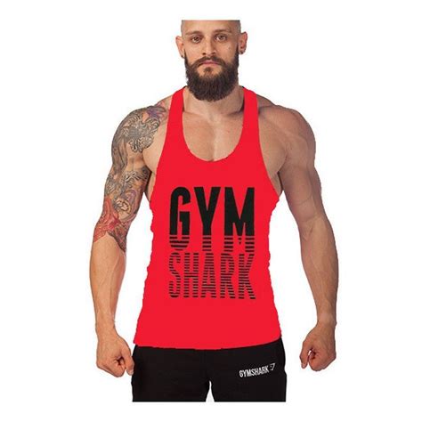 Golds Gym Stringer Tank Top Men Bodybuilding Gym Clothing Fitness Mens