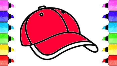 Celebrate by learning how to draw a baseball hat with us! Baseball Cap Drawing | Free download on ClipArtMag