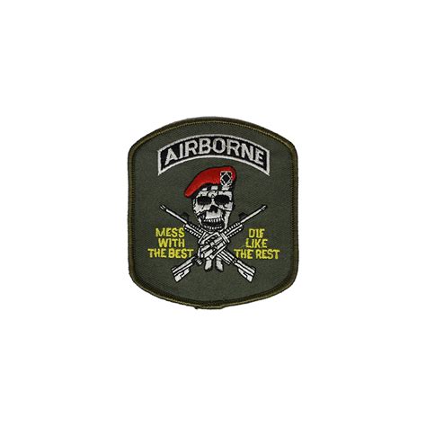 Us Army Airbourne Od Patch Commando New Wide Variety Of