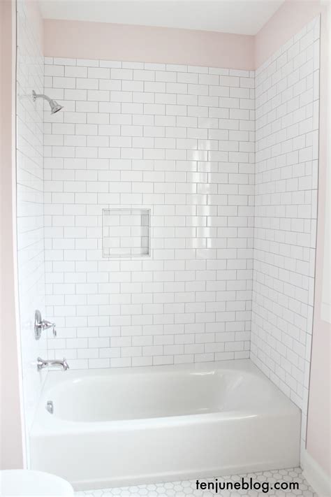 Subway tile became an instant classic when it was introduced in nyc subway stations in the early 1900s and is now found in a variety of colors, textures and by playing with the color of the grout, you can personalize the look further, using white tiles with high contrast black grout for an industrial feel. Ten June: Building Our Farmhouse: Tile + Grout Sources