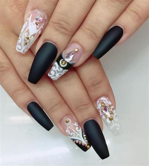 38 Pretty Coffin Ballerina Nails You Will Love 💅💅 Be Modish