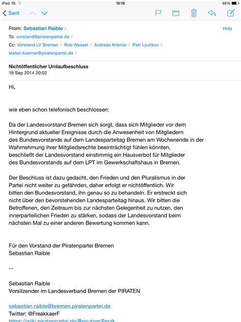 Wie telefonisch besprochen, sende ich ihnen anbei die gewünschten informationen. September | 2014 | Nerdpolitik. Sebastian Raible