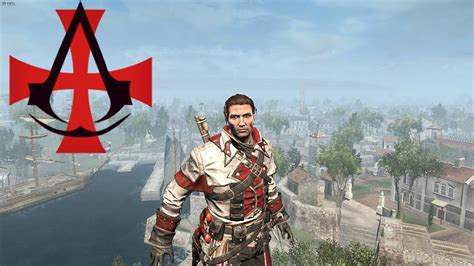 Assassin S Creed Rogue Templar Master Outfit Free Roam Gameplay