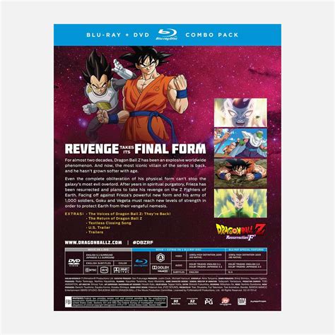 Dragon ball series has already achieve legendary status, yet it's also become hard to expand since characters are literal planet destroyers now. Shop Dragon Ball Z Resurrection 'F' - BD/DVD Combo ...