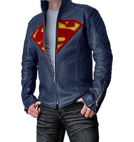 Top 10 Most Awesome Superhero Leather Jackets Superman Outfit Black