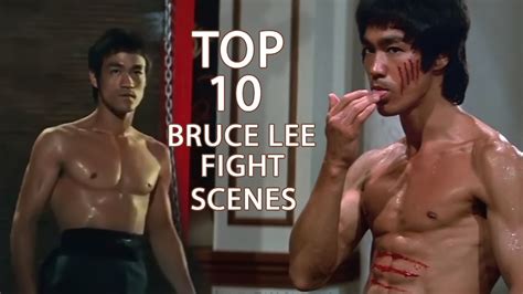 Top 10 Bruce Lee Fight Scenes Youtube
