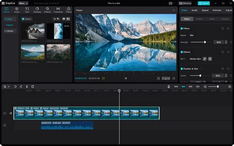 Capcut All In One Video Editing Software