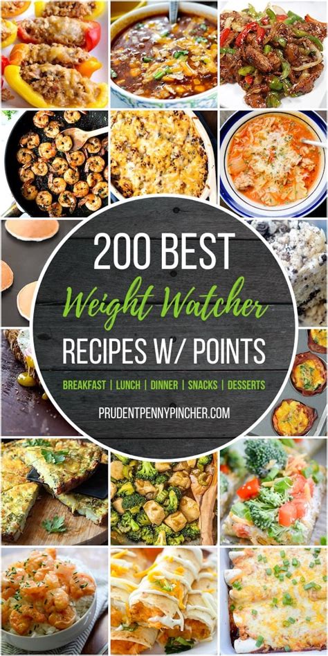 200 Weight Watchers Recipes With Smart Points Prudent Penny Pincher