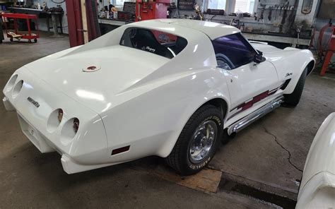 1976 White Corvette Hot Rod For Sale Hobby Car Corvettes