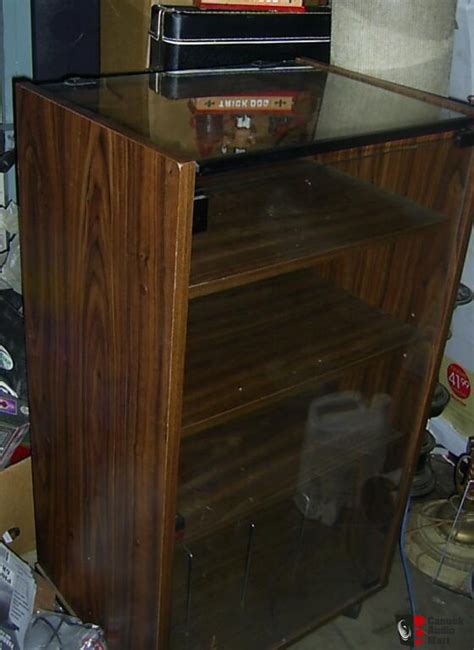 Vintage Stereo Cabinet With Glass Doors For Sale Canuck Audio Mart
