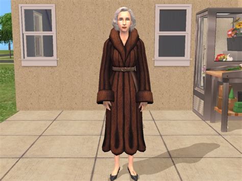 Mod The Sims Gls Fur Coat For Elders
