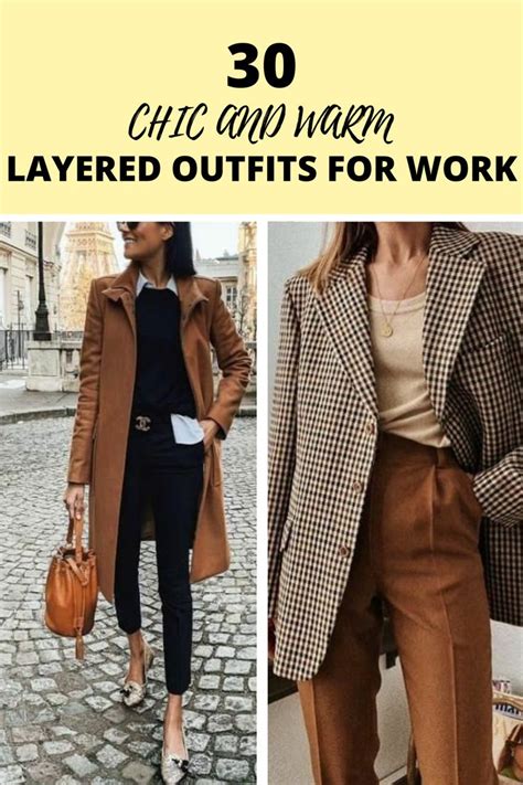 Work Outfits Women Winter Office Style Winter Professional Outfits