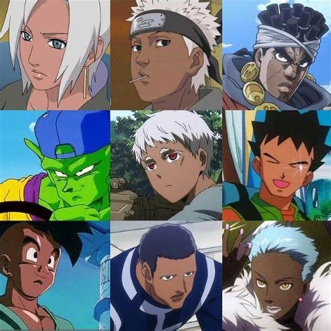 Muhammed avdol is a black anime character that appears in jojo's bizarre adventures. black anime characters on Tumblr