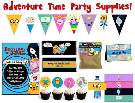 Pin Em Adventure Time Party