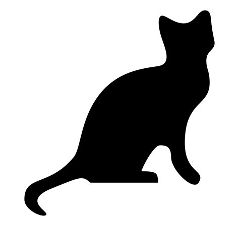 Clipart Cat Silhouette
