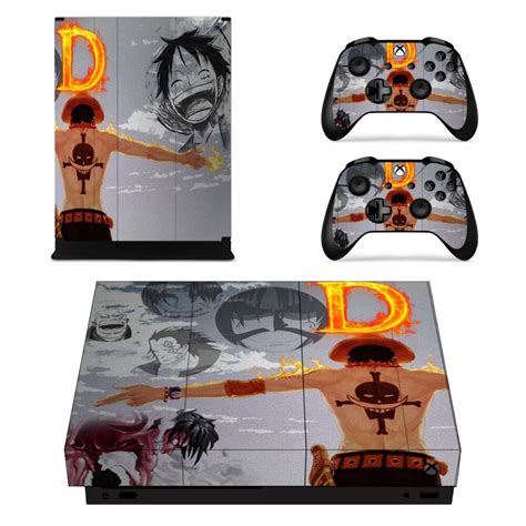 Anime One Piece Skin Sticker For Microsoft Xbox One X