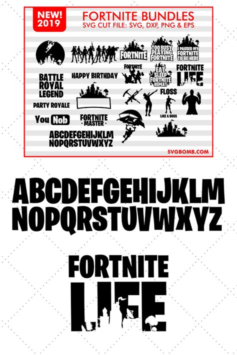 Download Fortnite SVG | Cricut svg files free, Fortnite, Kids ...