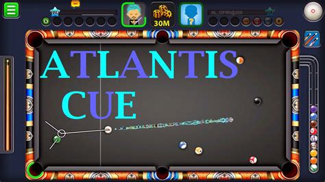 Unofficial made by fan of this game. 8 Ball Pool - Atlantis Cue - YouTube