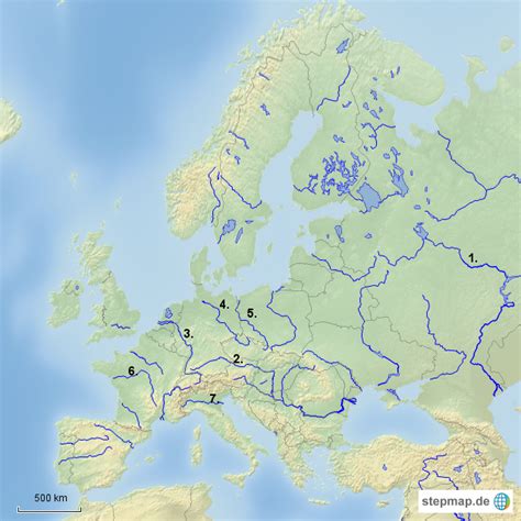 Aug i'm so proud of myself i know nothing about germany except no one else calls it william prince age. StepMap - Flüsse Europas - Landkarte für Deutschland