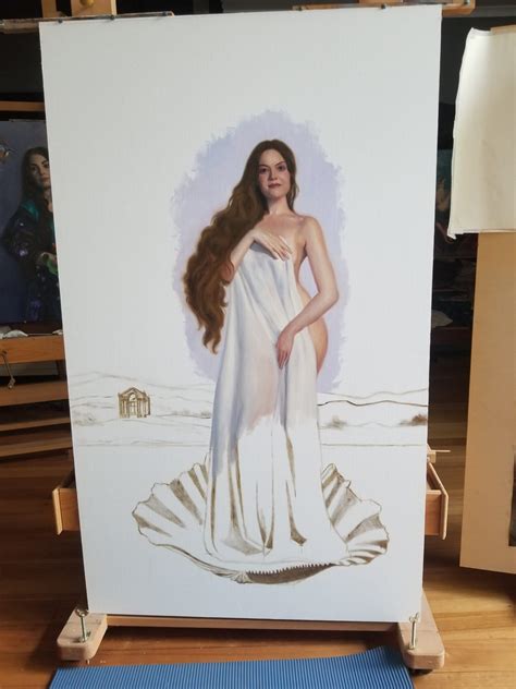 Homage To The Birth Of Venus A Step By Step Painting Demonstration