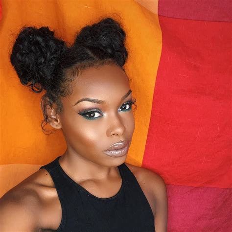 Https://tommynaija.com/hairstyle/two Buns Hairstyle Black Hair