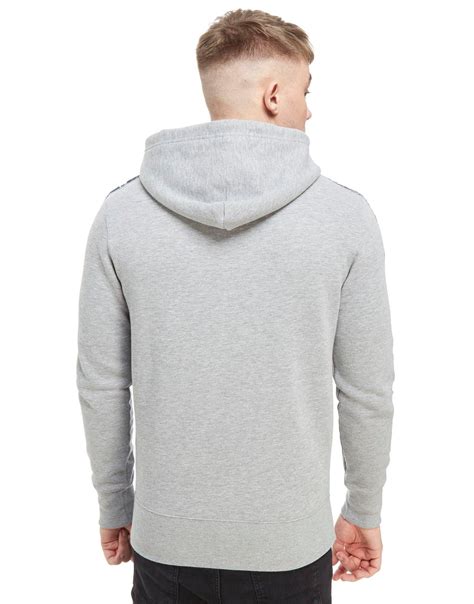 Champion zipper hoodie fleece jacket. Champion Cotton Tape Full Zip Hoodie in Grey (Gray) for ...