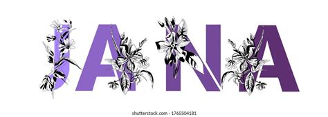 Letter Jana Images Stock Photos And Vectors Shutterstock